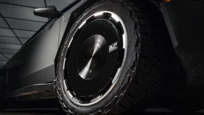 tesla cybertruck up forged cybrdisc, unplugged performance