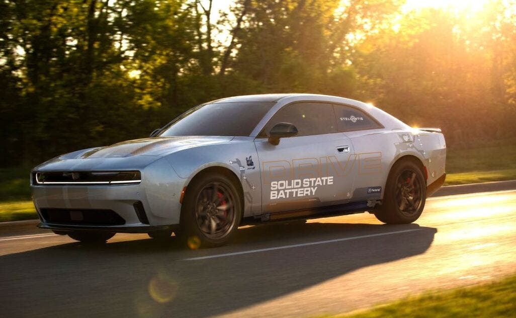dodge charge daytona, solid state battery