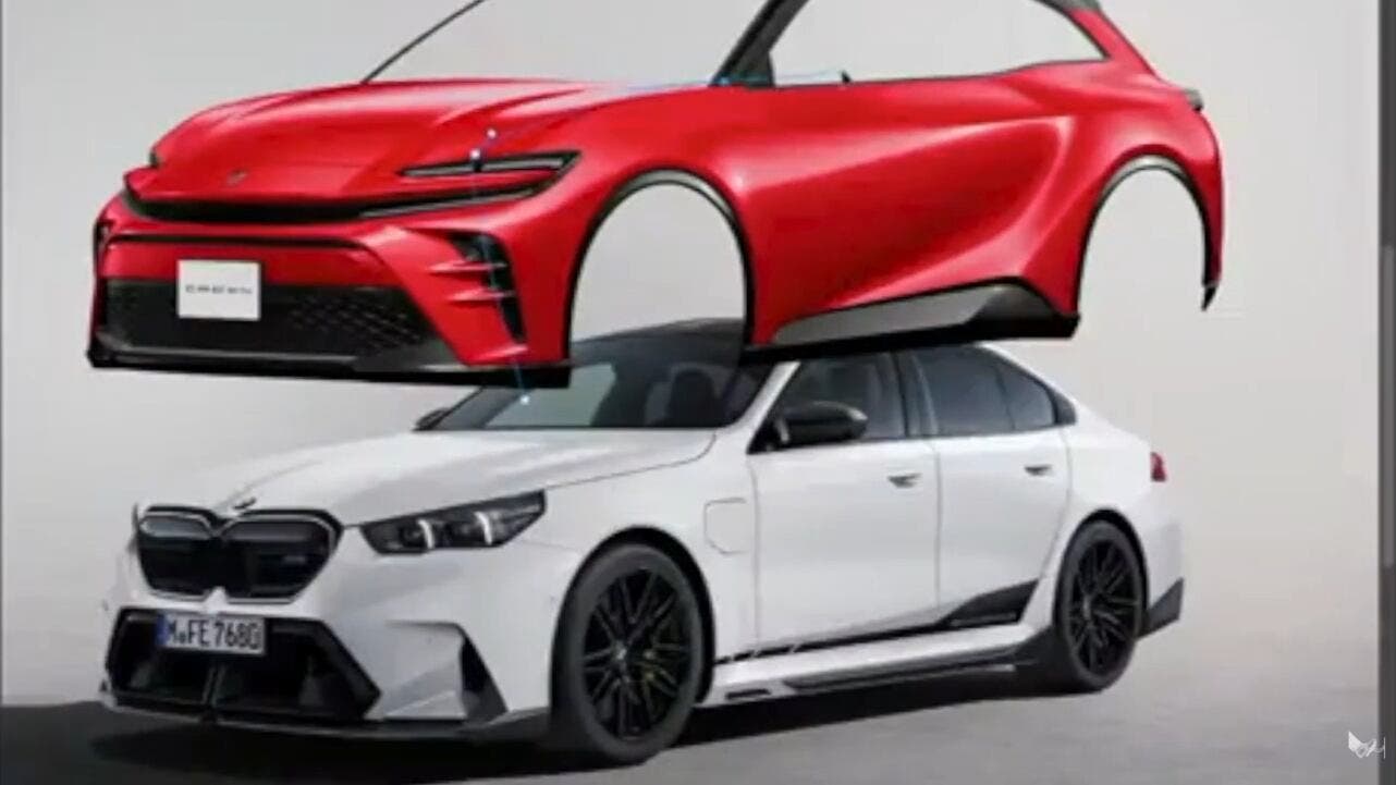toyota Crown Sport sedan, work