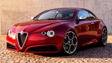 Alfa Romeo GT V6 render