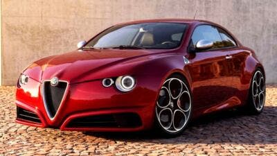 Alfa Romeo GT V6 render