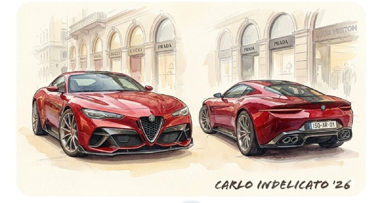 Alfa Romeo GT render