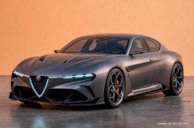 Alfa Romeo Giulia render