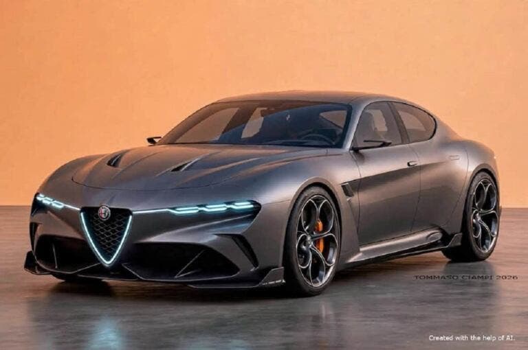 Alfa Romeo Giulia render