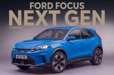 Ford Focus SUV render