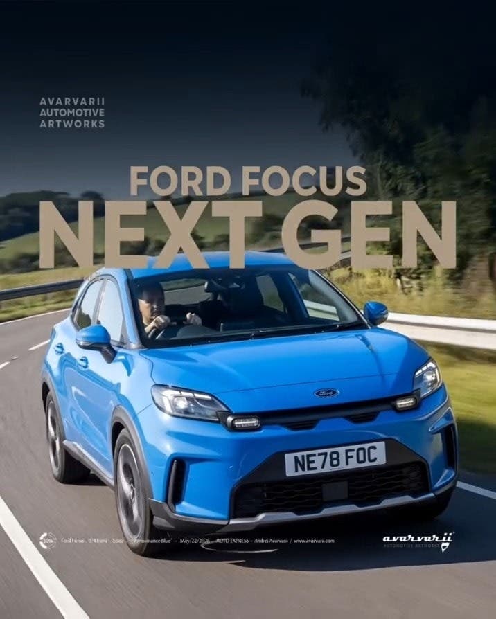 Ford Focus SUV render