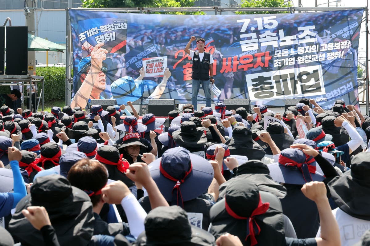 Hyundai workers strike