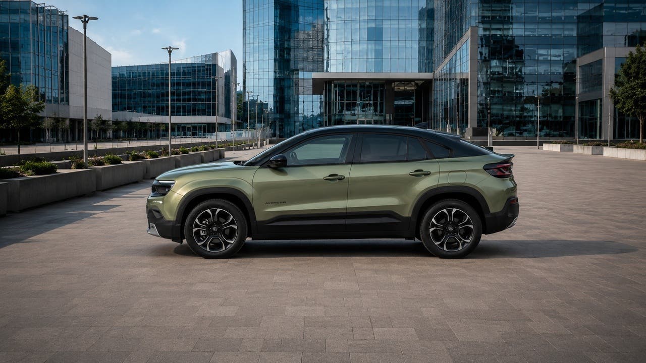Jeep Avenger Coupe render