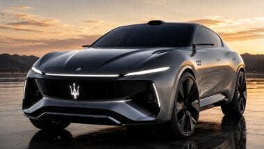 Maserati Levante render
