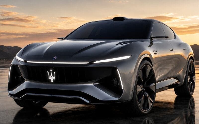 Maserati Levante render