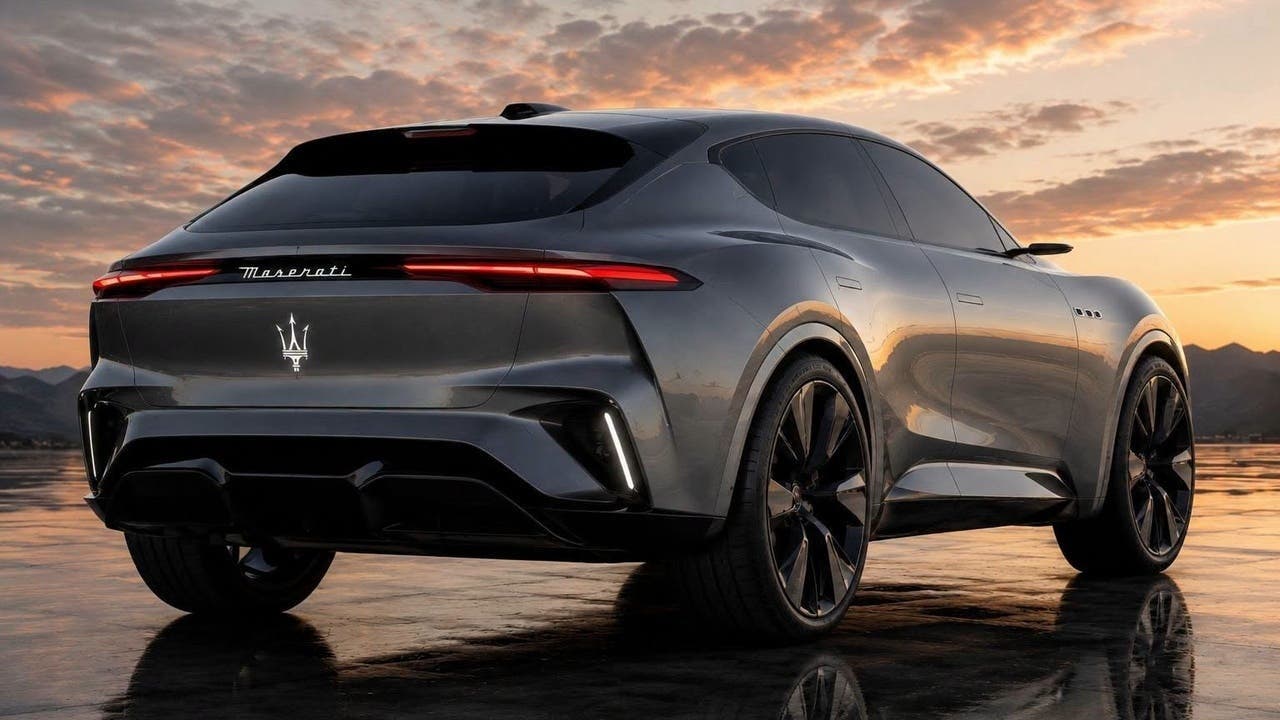 Maserati Levante render