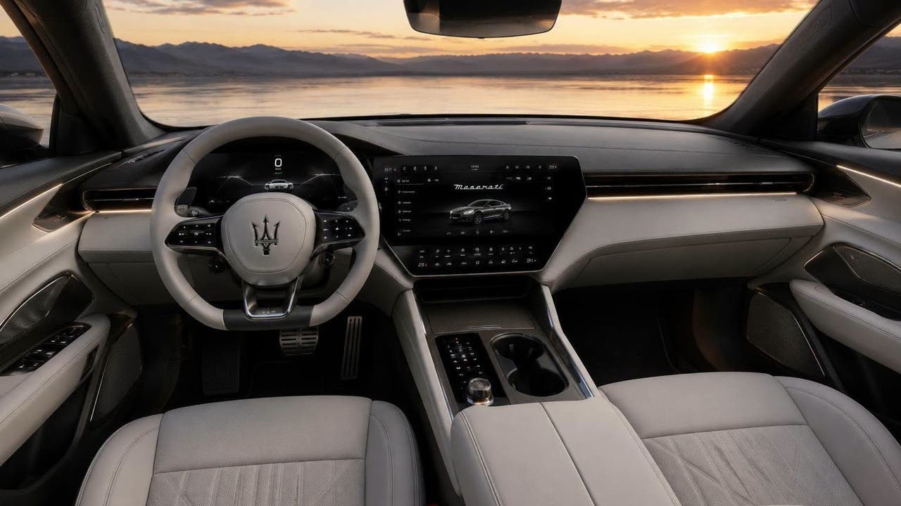 Maserati Levante render