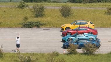 Maserati drag race