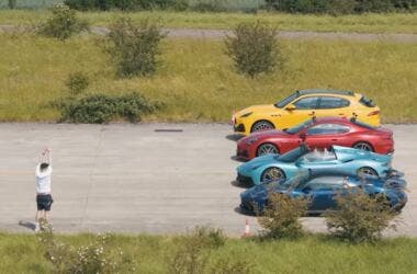 Maserati drag race