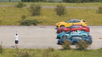 Maserati drag race