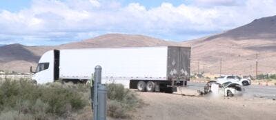 Tesla Semi fatal crash