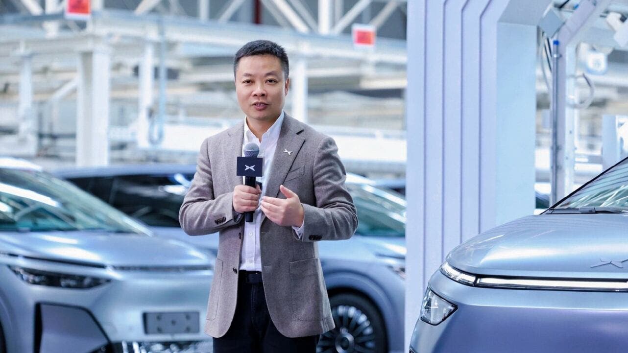 XPeng founder and CEO He Xiaopeng