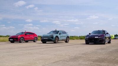 Ferrari Purosangue, the Lamborghini Urus Performante, and the Porsche Cayenne Turbo Electric