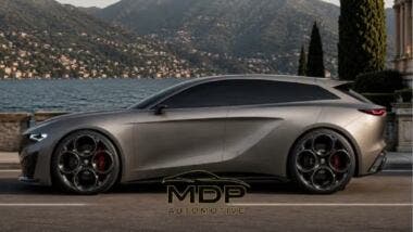 Alfa Romeo concept, shooting brake