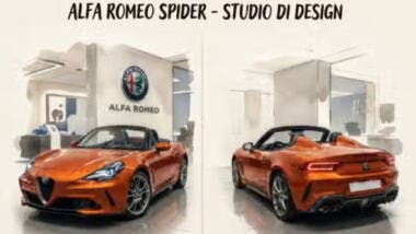 new Alfa Romeo Spider