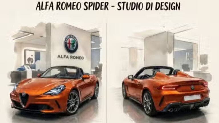 new Alfa Romeo Spider