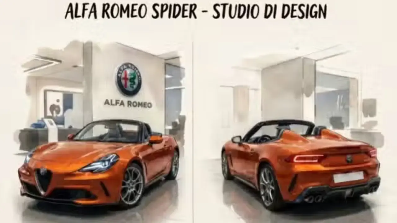 new Alfa Romeo Spider