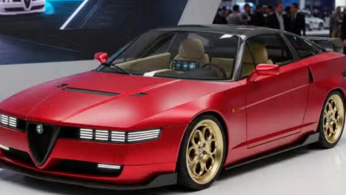 alfa romeo SZ render