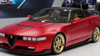 alfa romeo SZ render