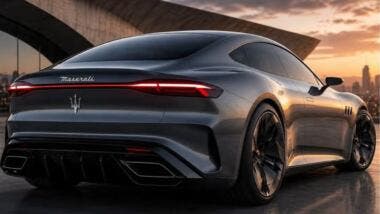 Maserati Ghibli render