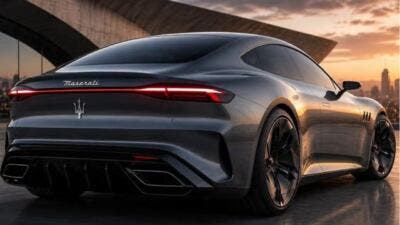 Maserati Ghibli render