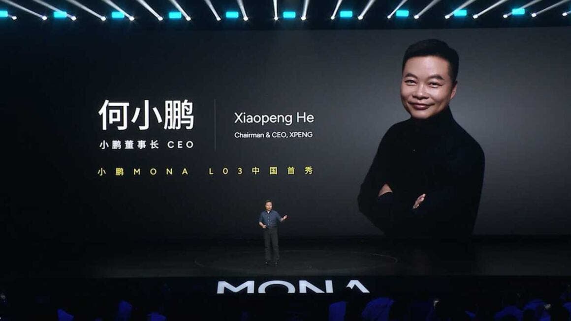 XPeng founder and CEO He Xiaopeng