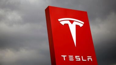 tesla badge