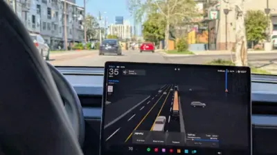 tesla full self driving, austin