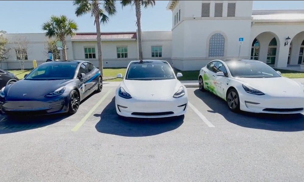 tesla model 3 fleet