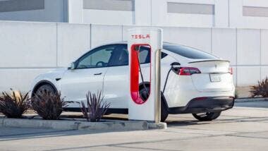 tesla model y charge