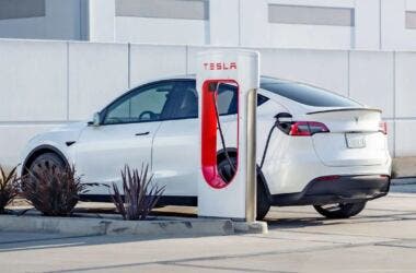 tesla model y charge
