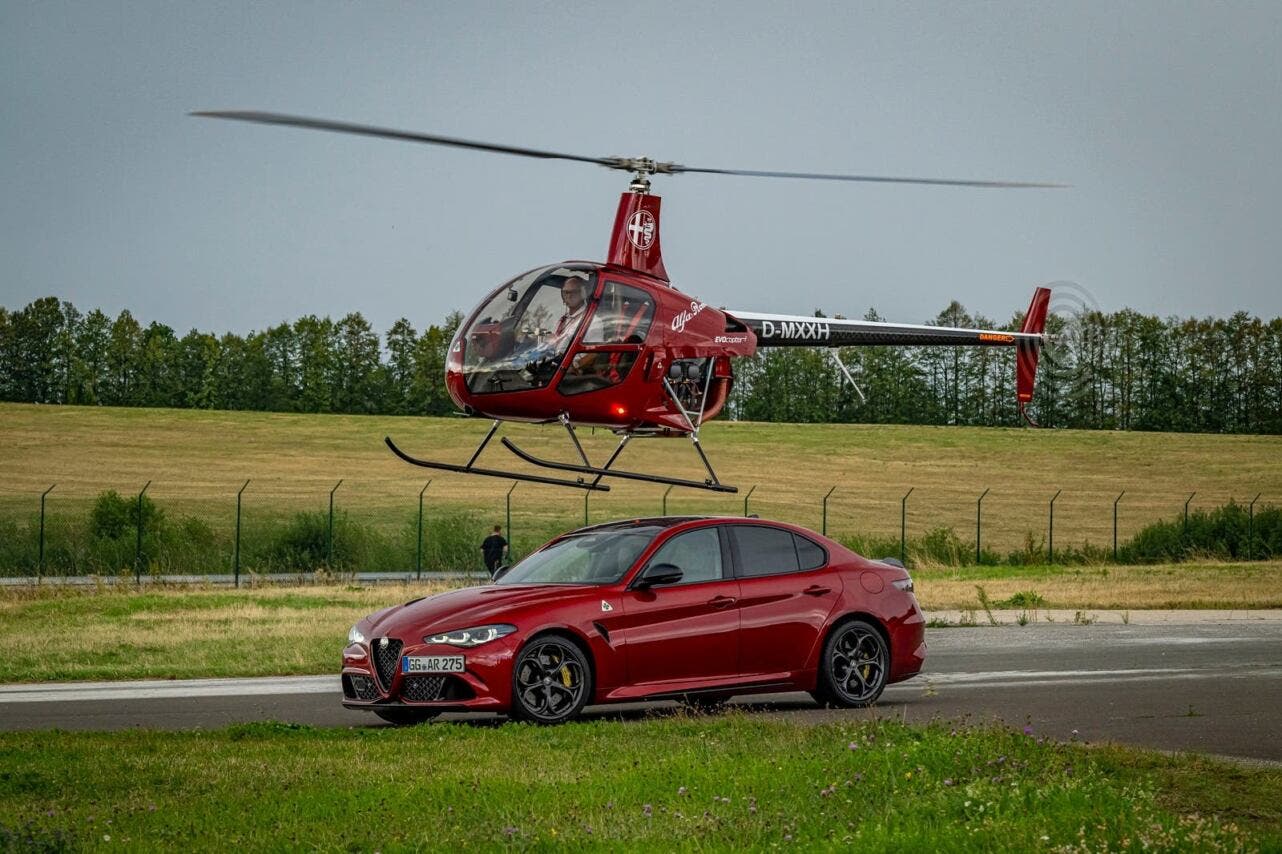 Alfa Romeo Giulia Quadrifoglio Evocopter