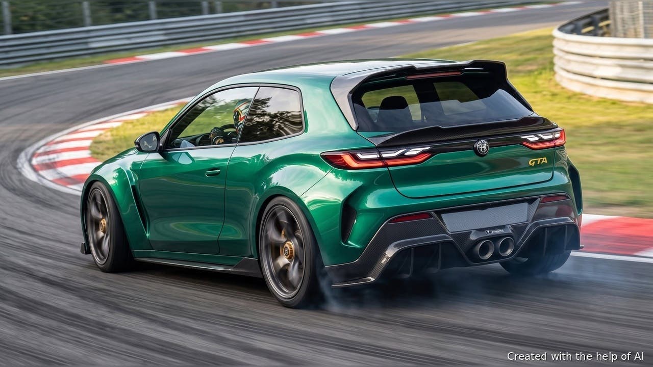 Alfa Romeo HH GTA render