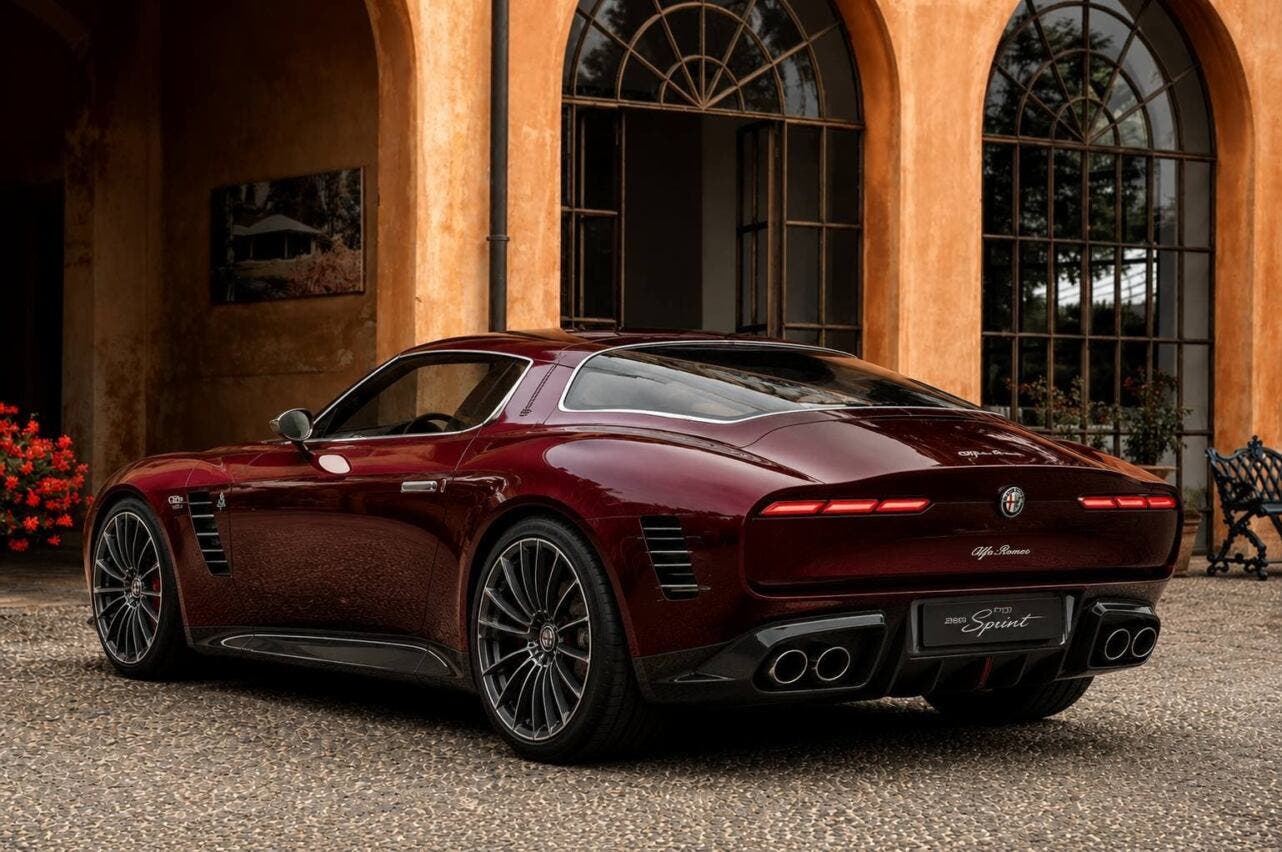 Alfa Romeo Montreal render
