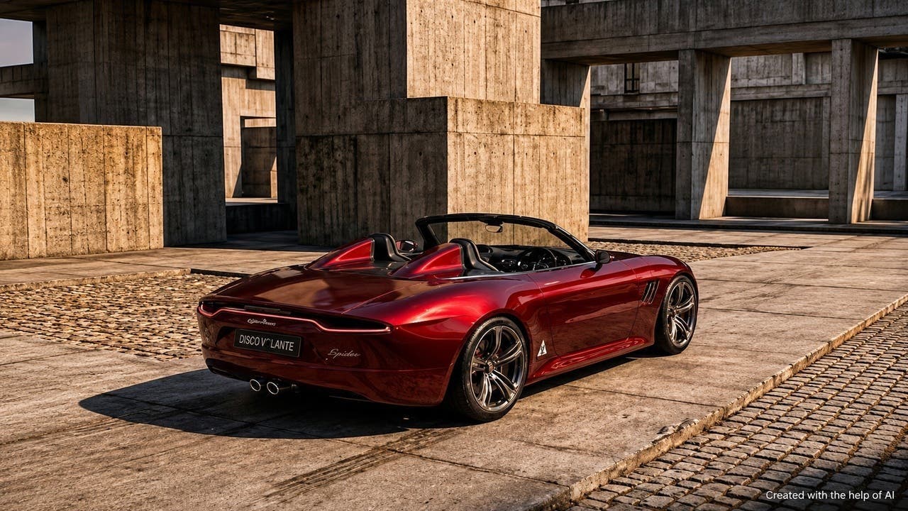 Alfa Romeo Spider render