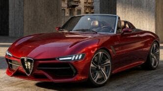 Alfa Romeo Spider render