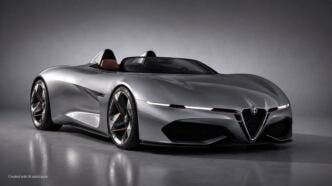 Alfa Romeo Spider render