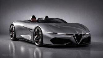 Alfa Romeo Spider render