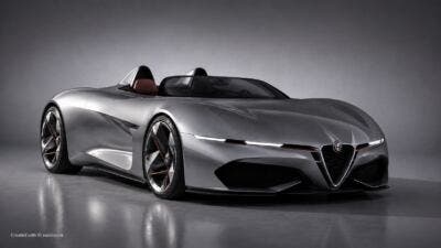 Alfa Romeo Spider render
