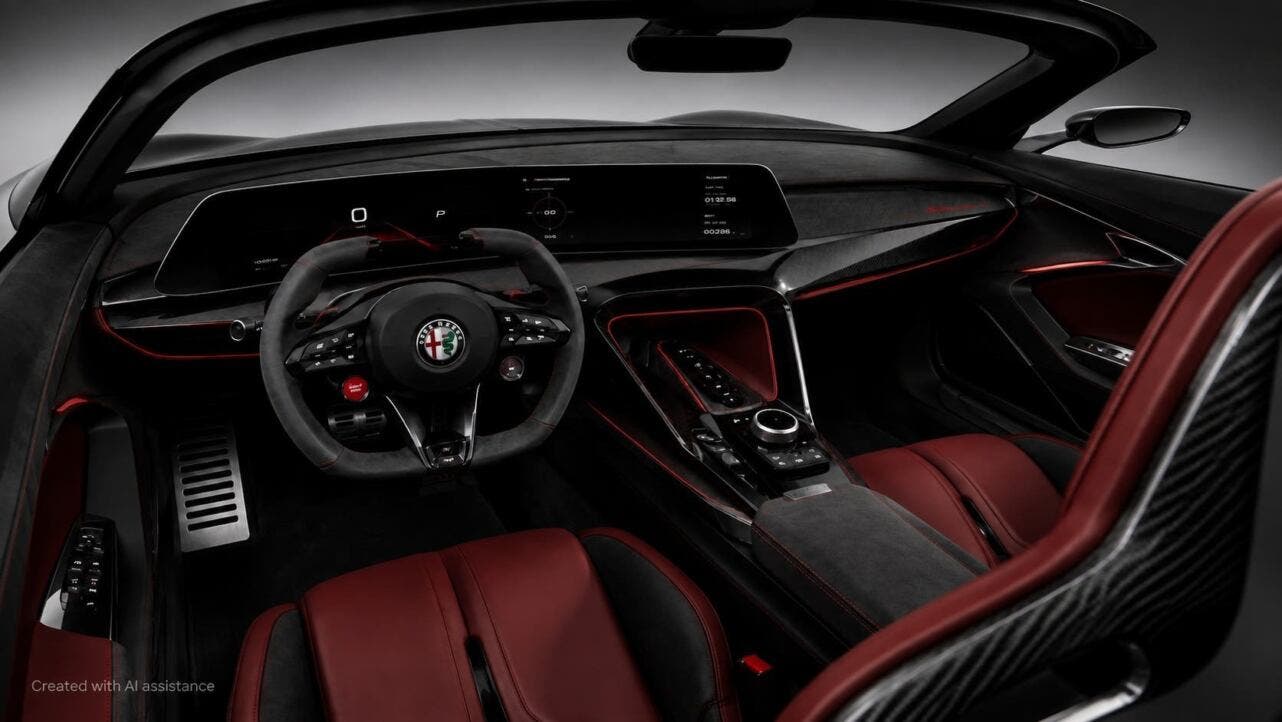 Alfa Romeo Spider render