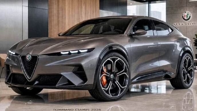 Alfa Romeo Stelvio render