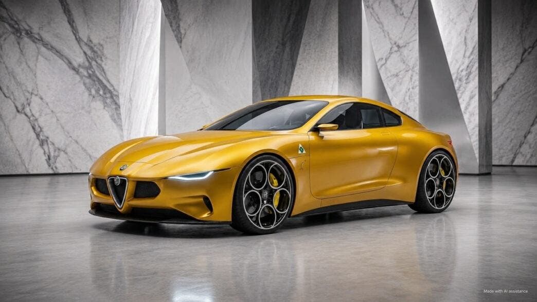 Alfa Romeo coupe render