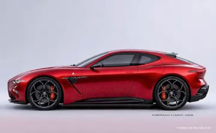 new Alfa Romeo sports car