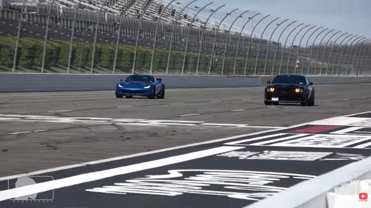 Dodge Challenger vs Corvettes