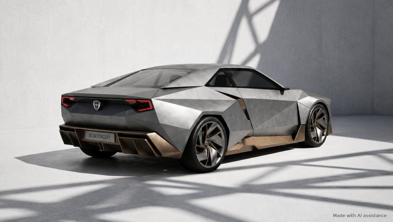 Lancia Beta Concept render